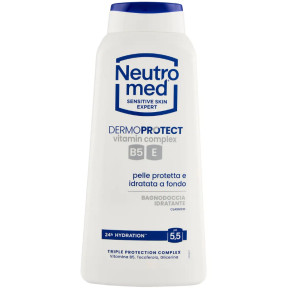 Гель для душу Neutromed Dermoprotect Vitamin Complex з класичним зволожувальним ароматом, pH 5.5, 600 мл